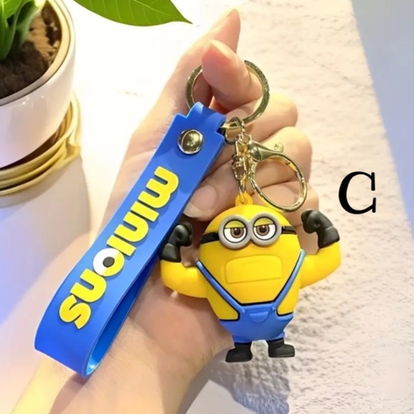 NIP! Minions Keychains / Purse Charms! You Pick ONE! There are 5 to choose from! - Picture 4 of 7